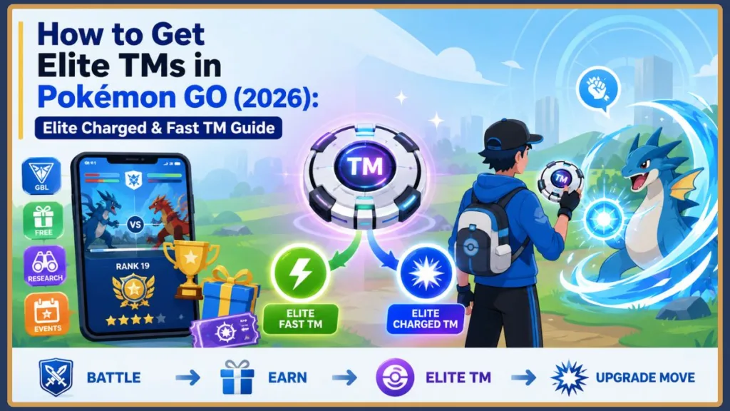 How To Get Elite TMs In Pokémon GO