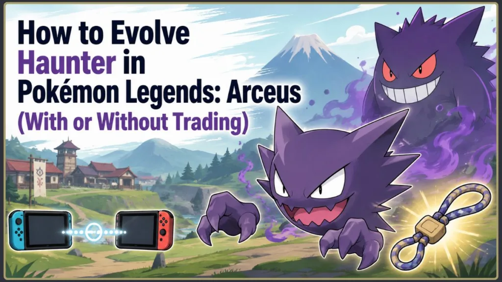 How To Get Gengar Legends Arceus