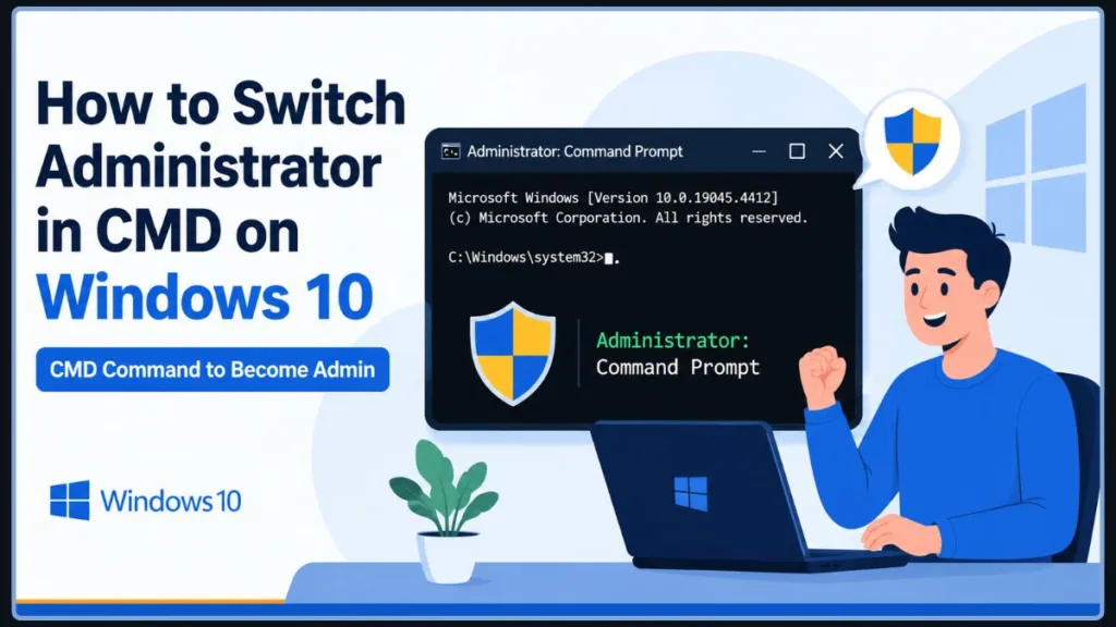 How To Switch Administrator Command Prompt
