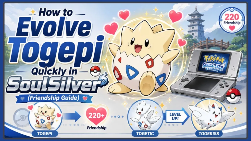 How to Evolve Togepi in SoulSilver