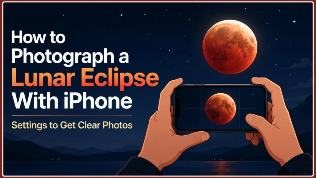 Photograph a Lunar Eclipse with iPhone