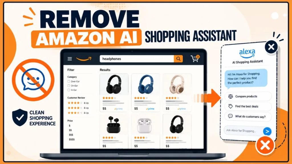 Remove Amazon AI Shopping Assistant