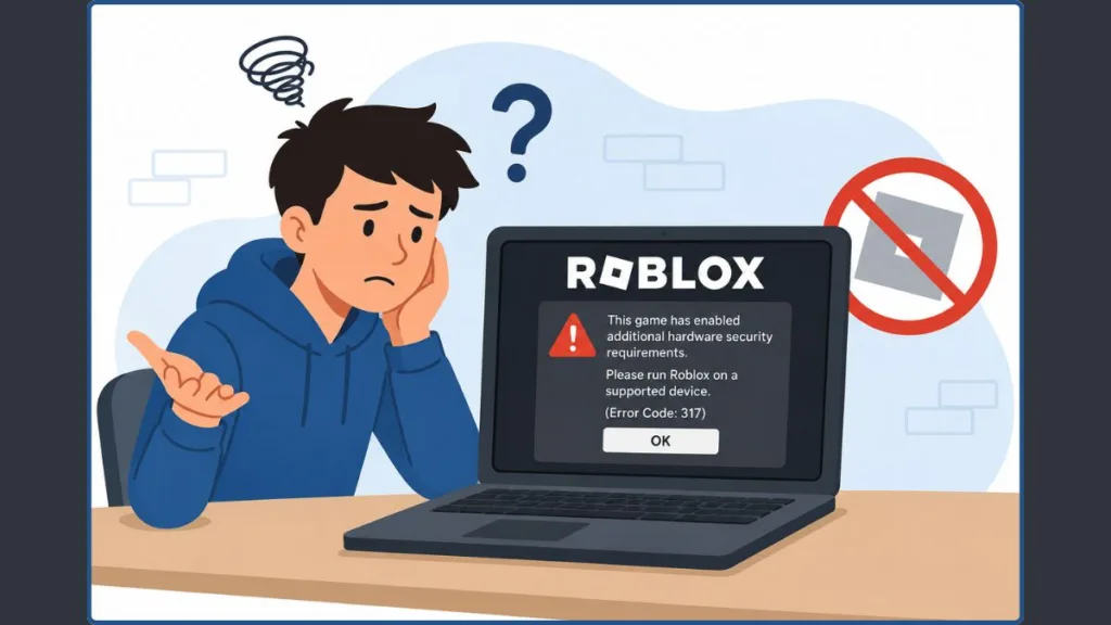 Roblox Error Code 317 Fix