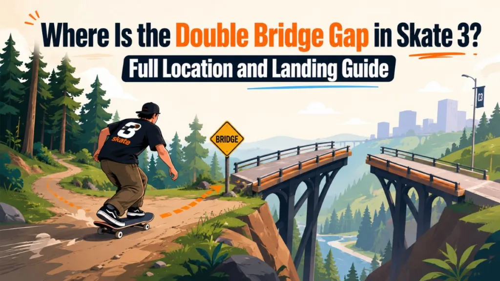 Skate 3 Double Bridge Gap Location