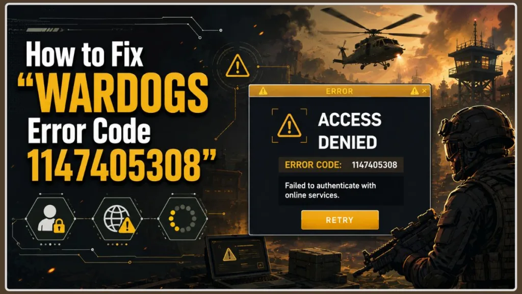 WARDOGS Error Code 1147405308 Explained