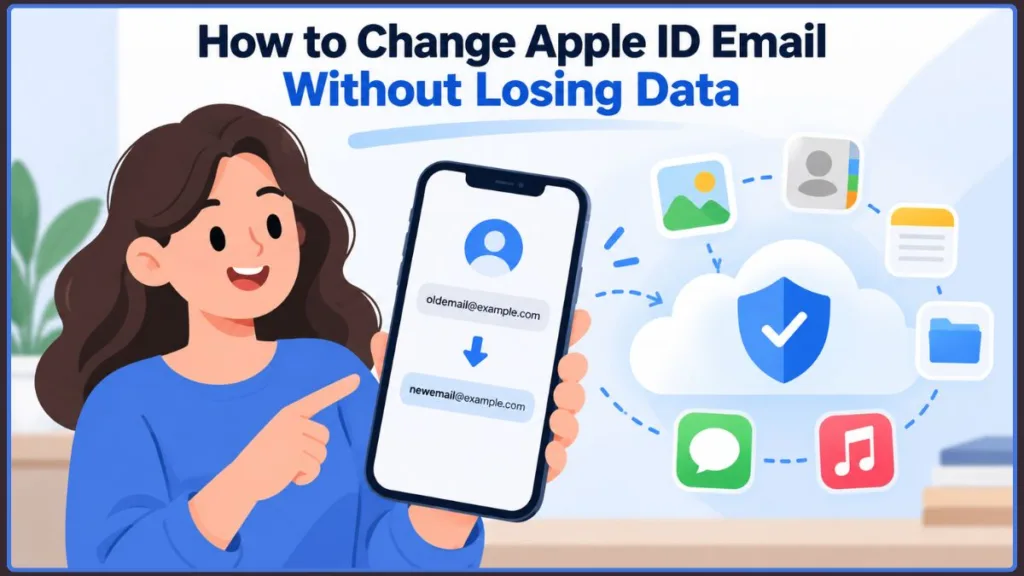 Change Apple ID Email Without Losing Data