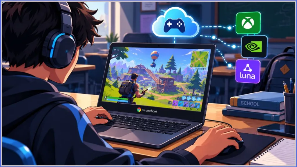 Cloud Gaming Classroom Adventure