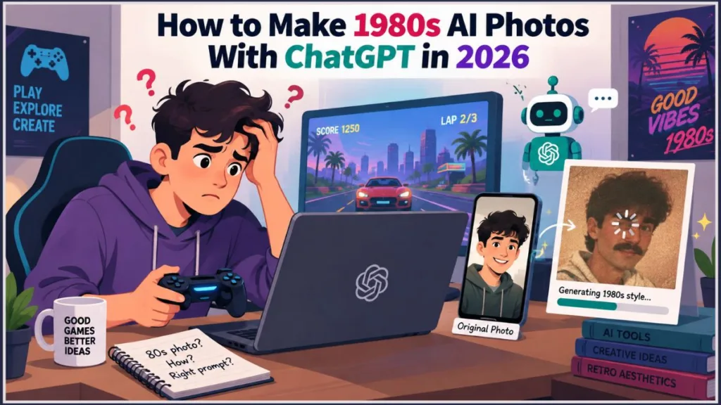 Creating 1980s AI Photos with ChatGPT