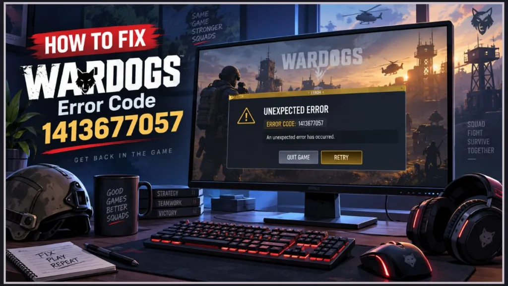 Fix WARDOGS Error Code 1413677057