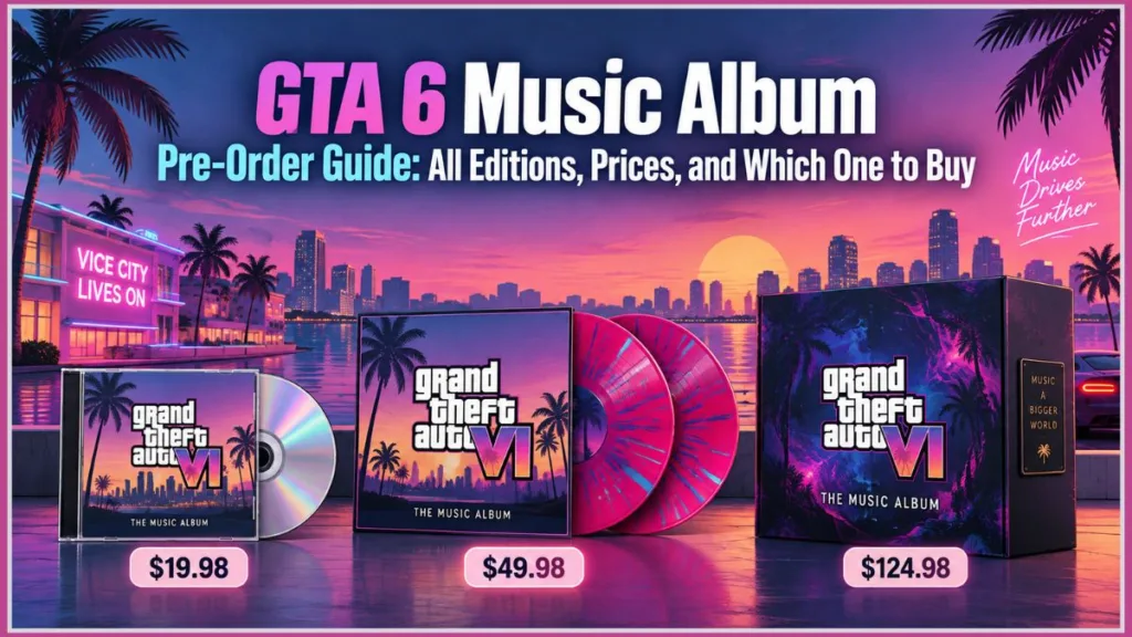 GTA 6 Music Album Pre-Order Guide