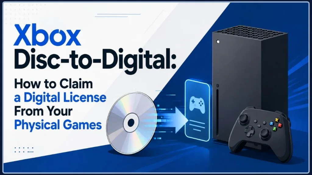How To Claim Digital License From Xbox Disc