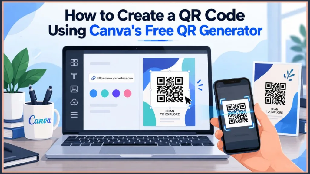 How To Create QR Using Canva