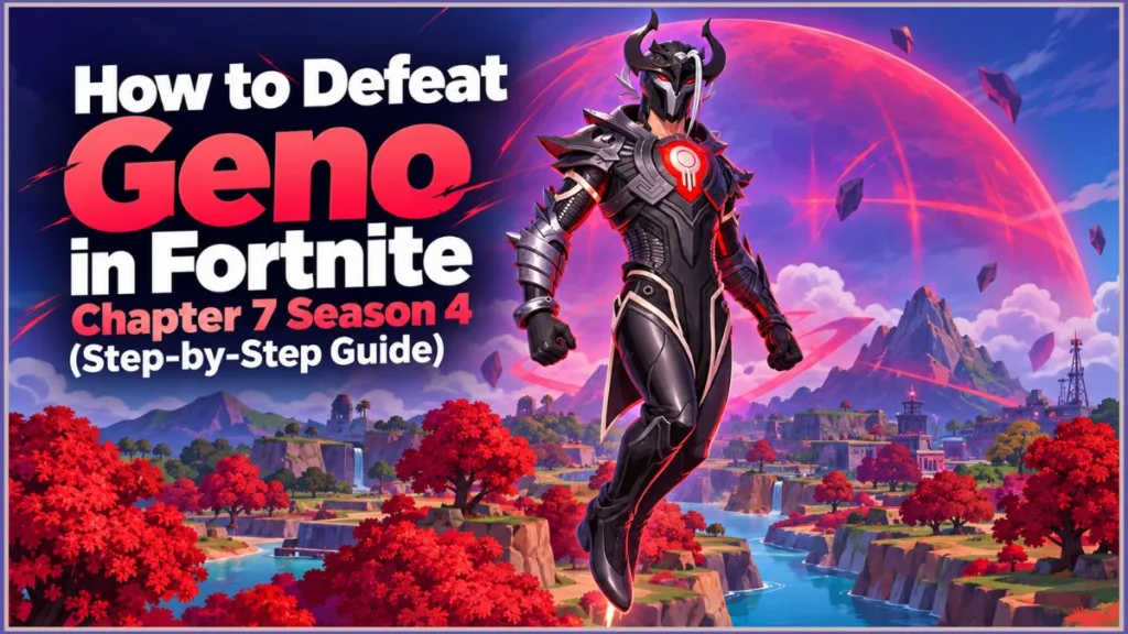 How To Fight Geno Fortnite