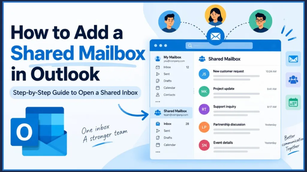 How to Add Shared Mailbox in Outlook