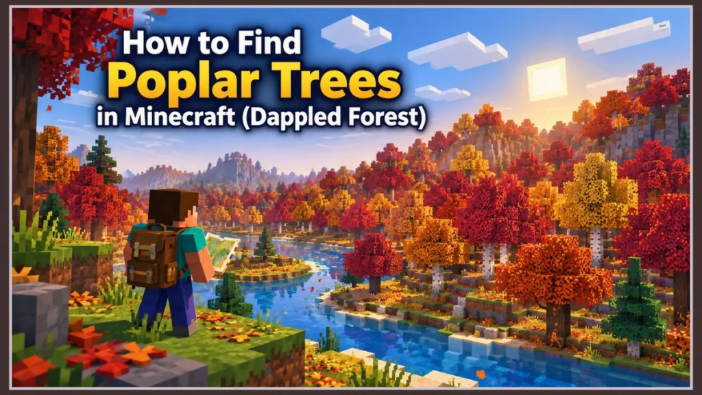 How to Find Poplar Trees in Minecraft