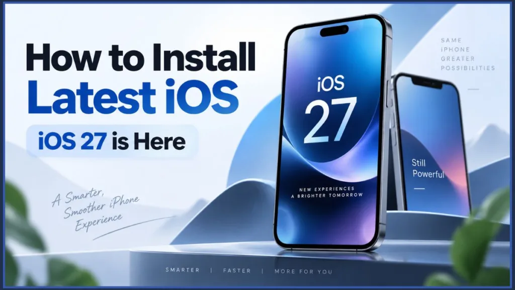 How to Install iOS 27