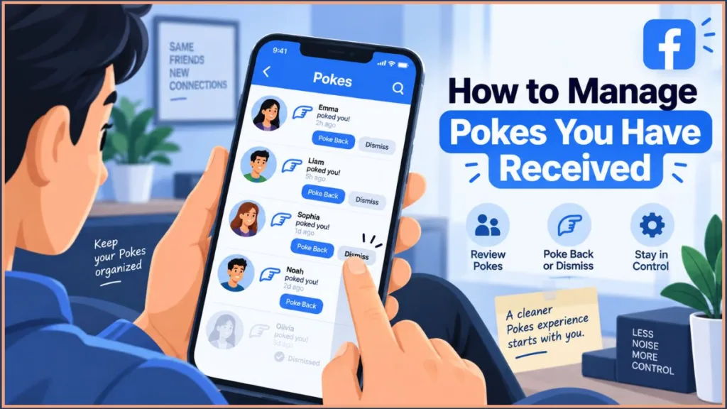 How to Manage Facebook Pokes