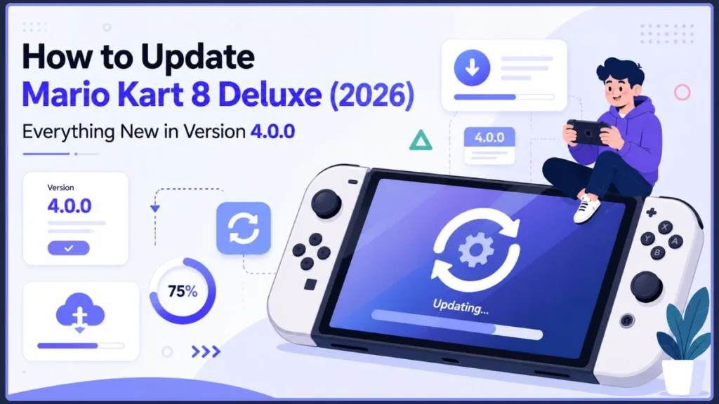 How to Update Mario Kart 8 Deluxe