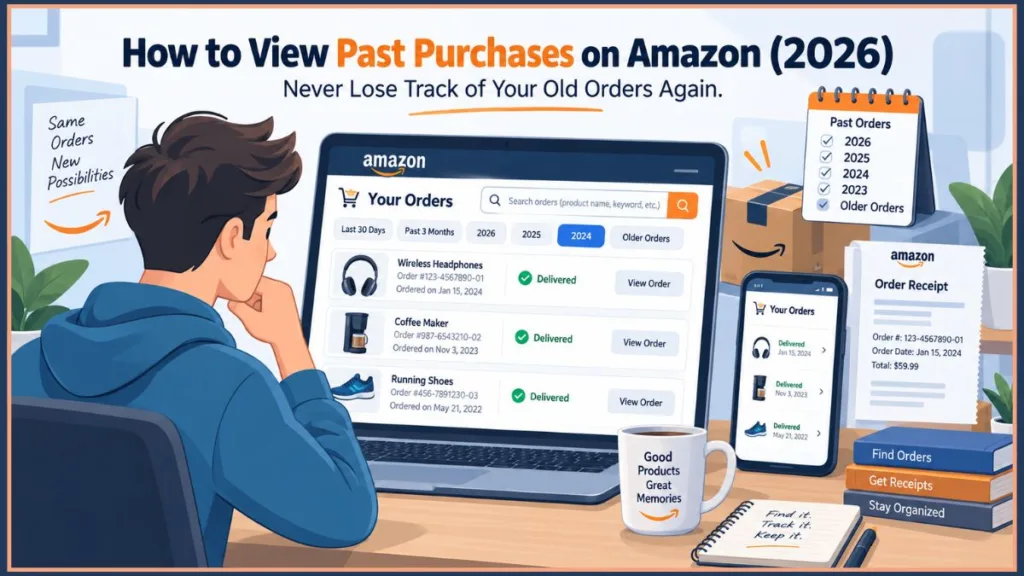 How to View Past Amazon Purchases