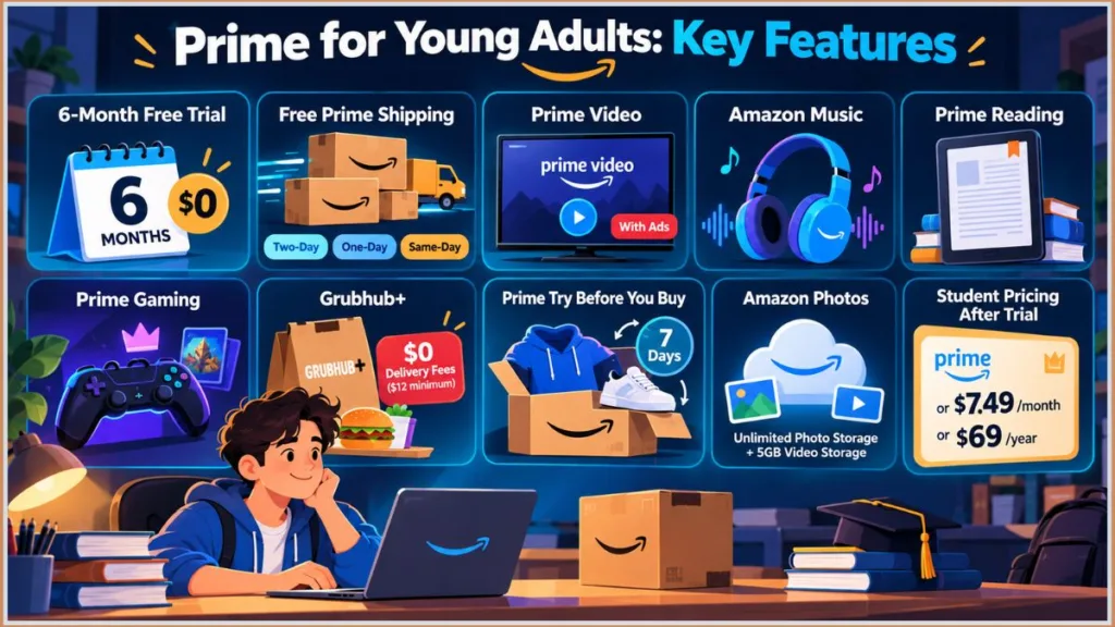 Prime Benefits for Young Adults