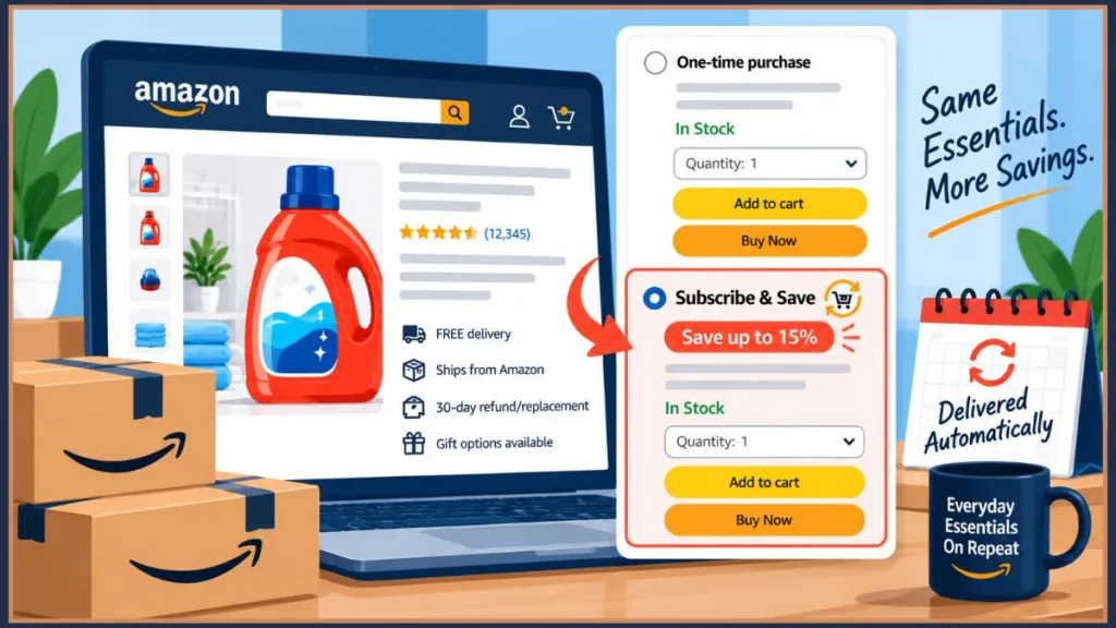 Set Up Amazon Subscribe & Save