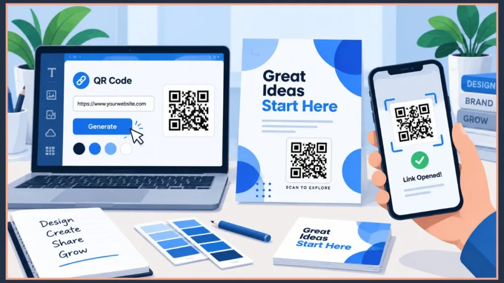 Turn Your Link Into a QR Code