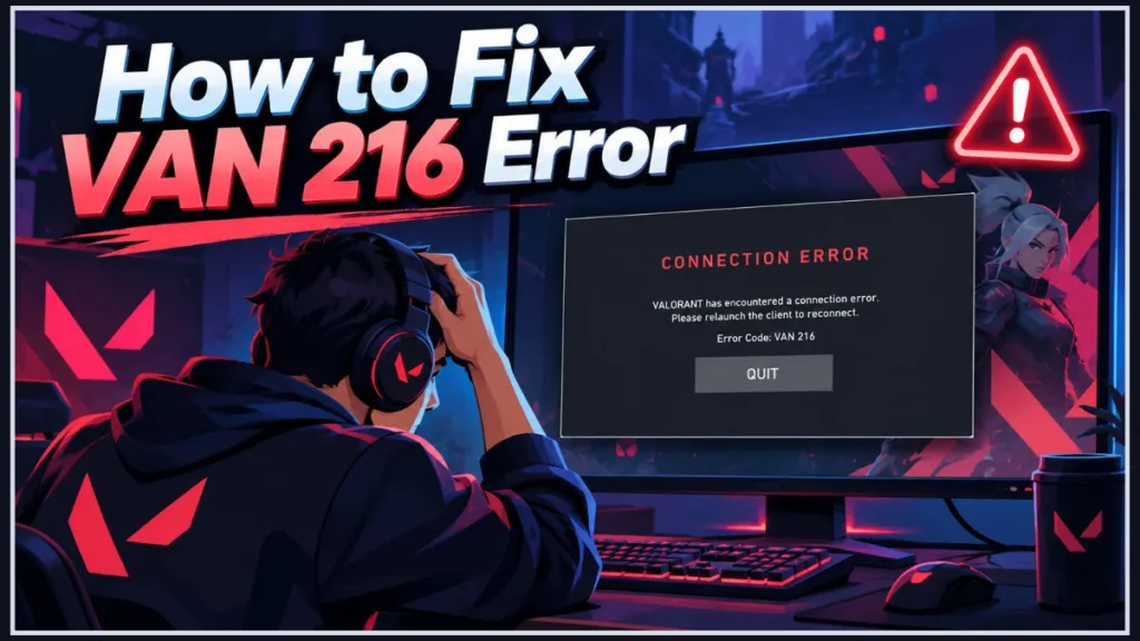 VAN 216 Error Solution
