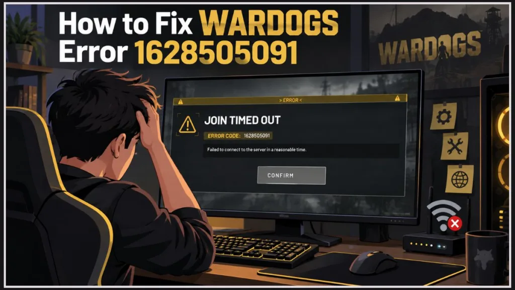 WARDOGS Error 1628505091 Solution