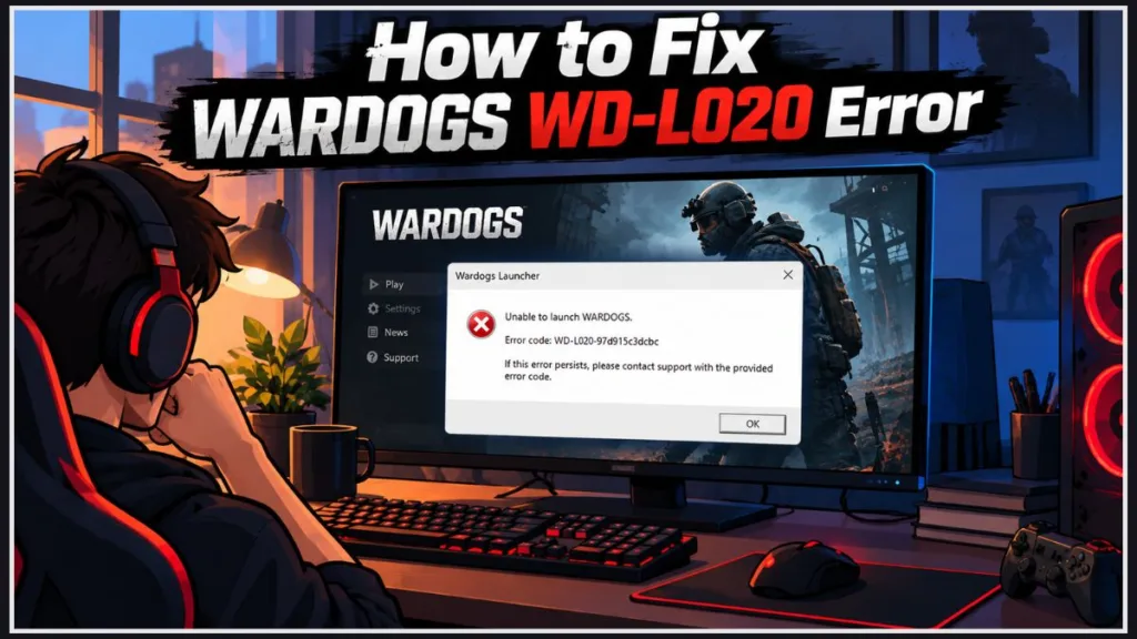 WARDOGS WD-L020 Error Solution