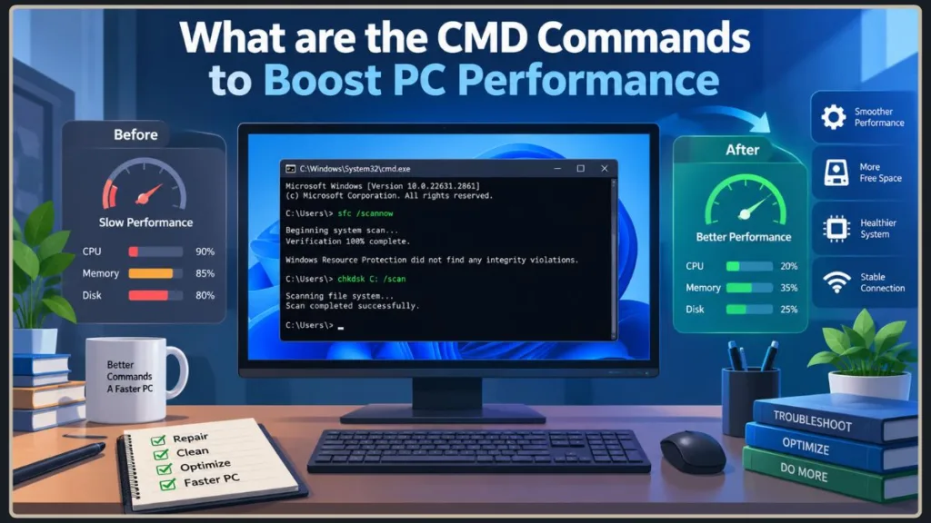 What Are The CMD Commands for Better PC Performance
