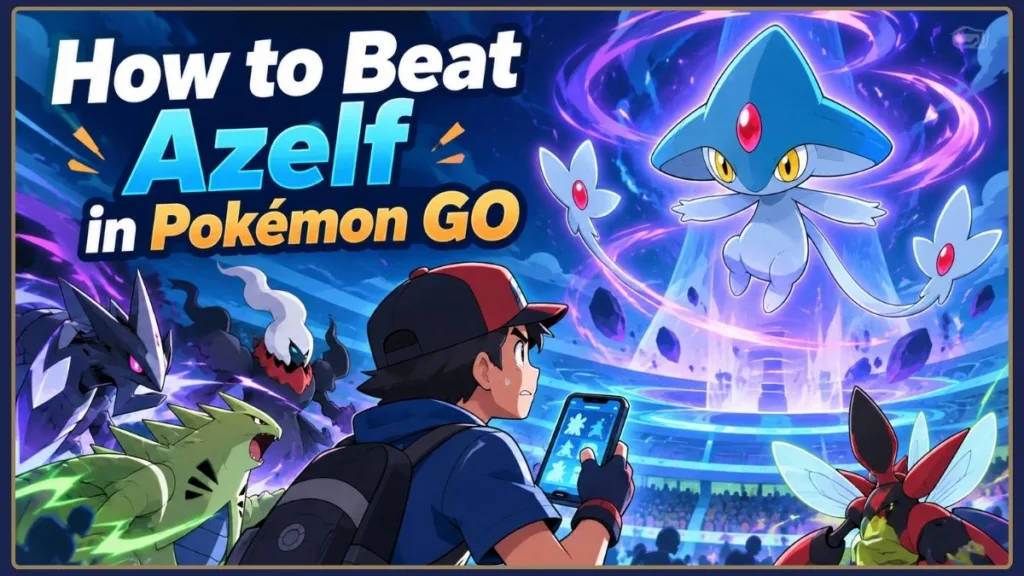 Best Pokémon To Use Against Azelf