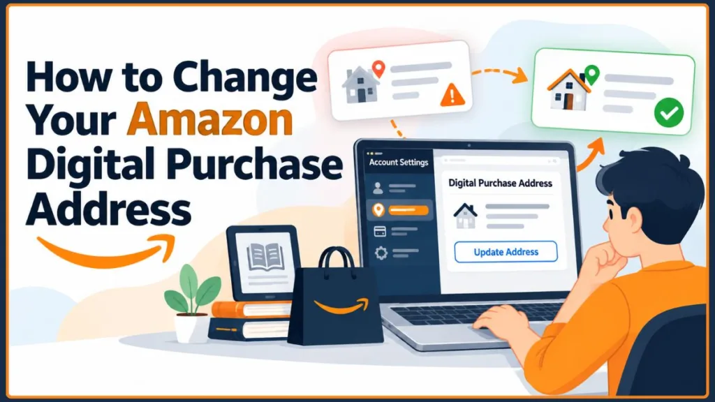 Change Address for Amazon Digital Purchases
