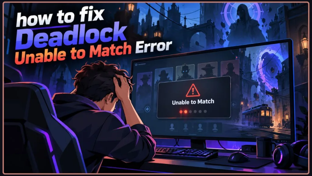 Deadlock Unable to Match Error Fix