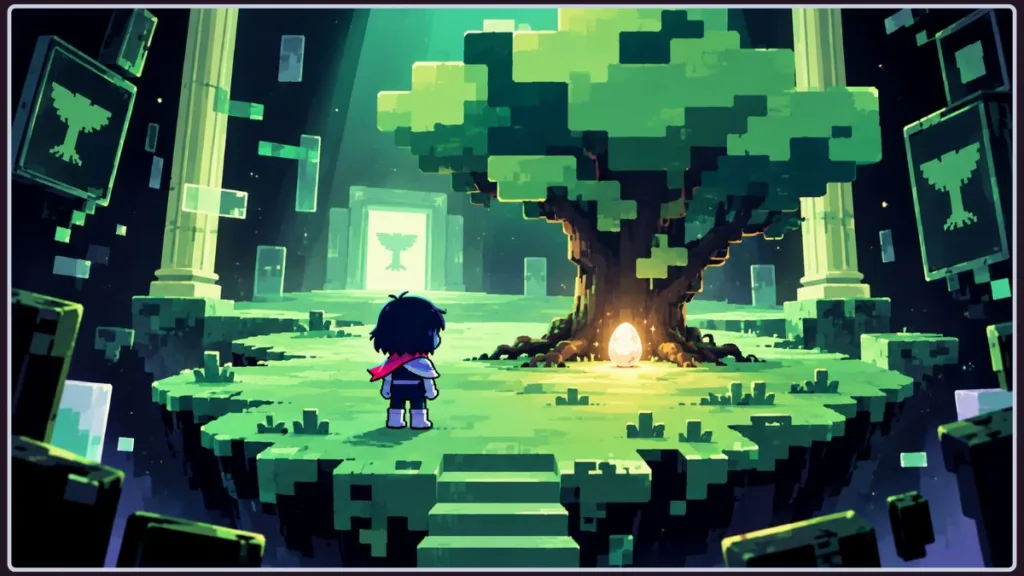 Deltarune Chapter 3 Egg Secret Boss Lock Out