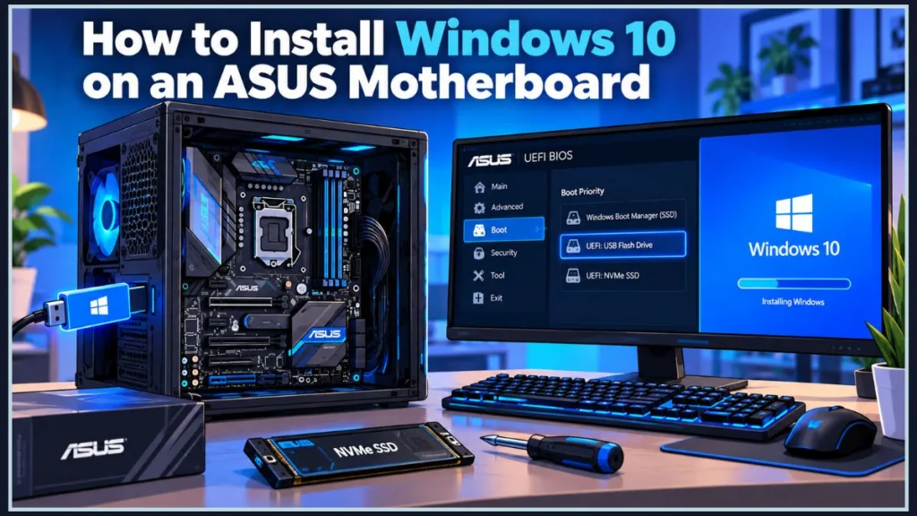 Fresh Install Windows 10 ASUS Motherboard