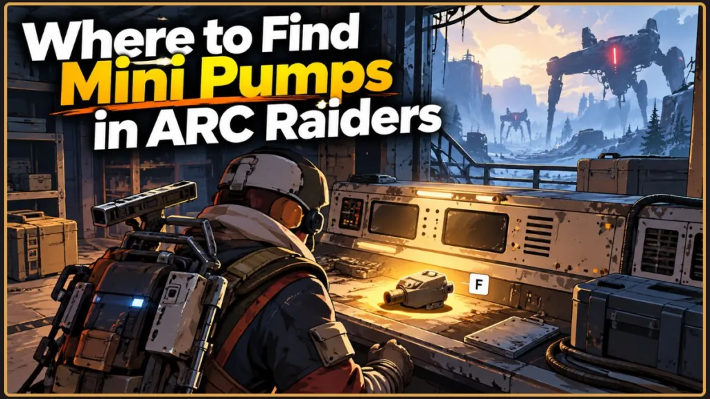 How To Get Mini Pump In ARC Raiders