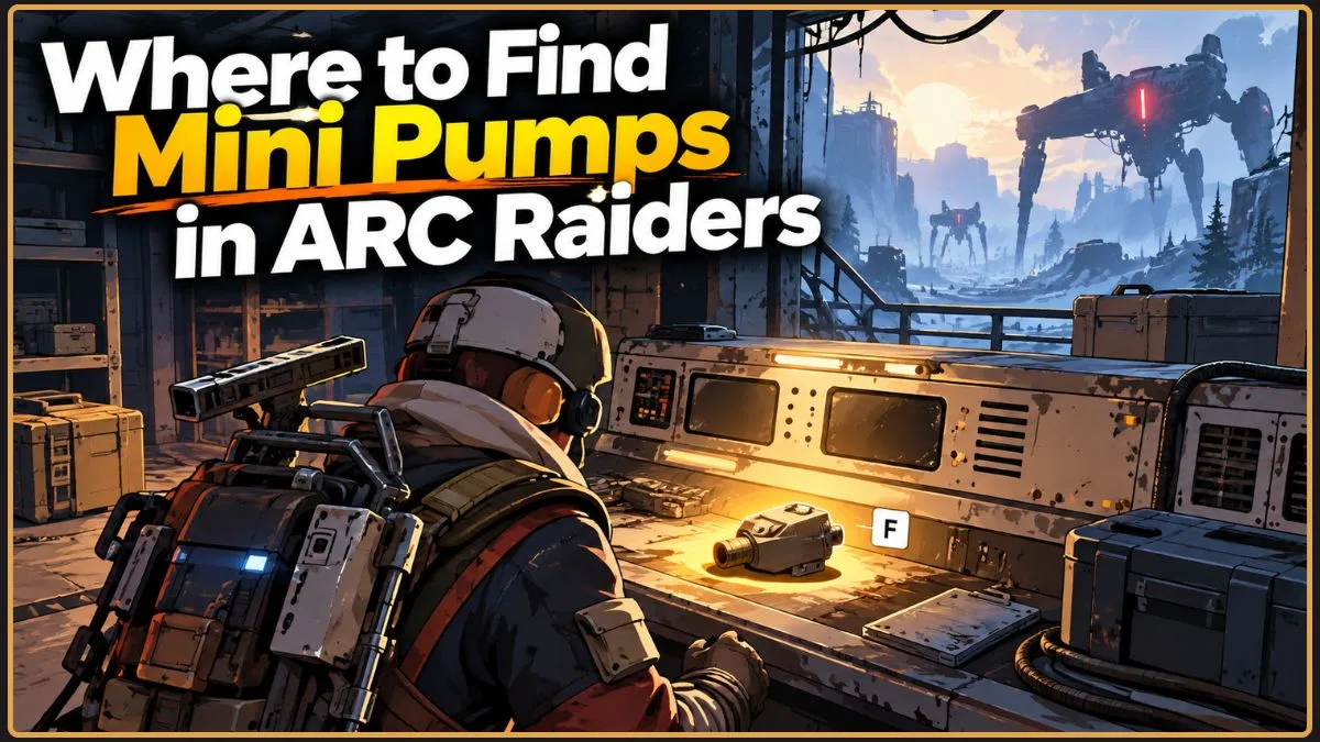 Where to Find Mini Pumps in ARC Raiders: 5 Best Loot Spots - Izoate