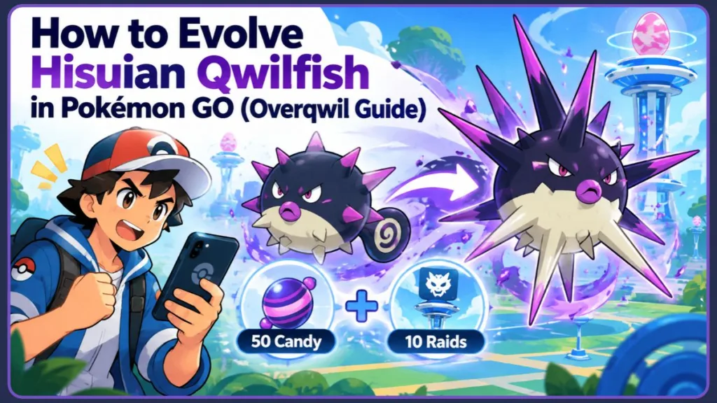 How To Get Overqwil Pokemon GO
