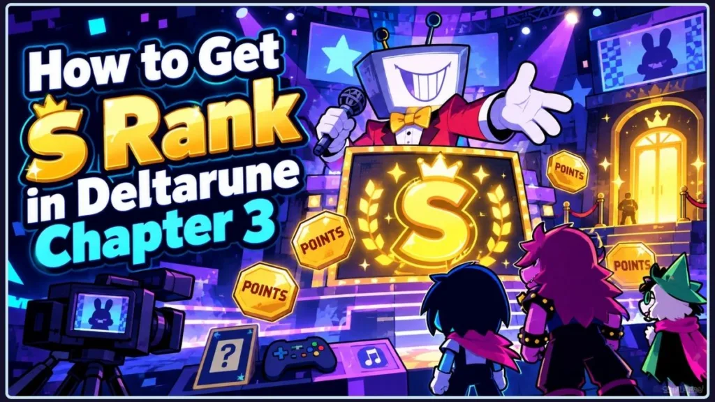 How To Get S Rank In Deltarune Chapter 3 Easily