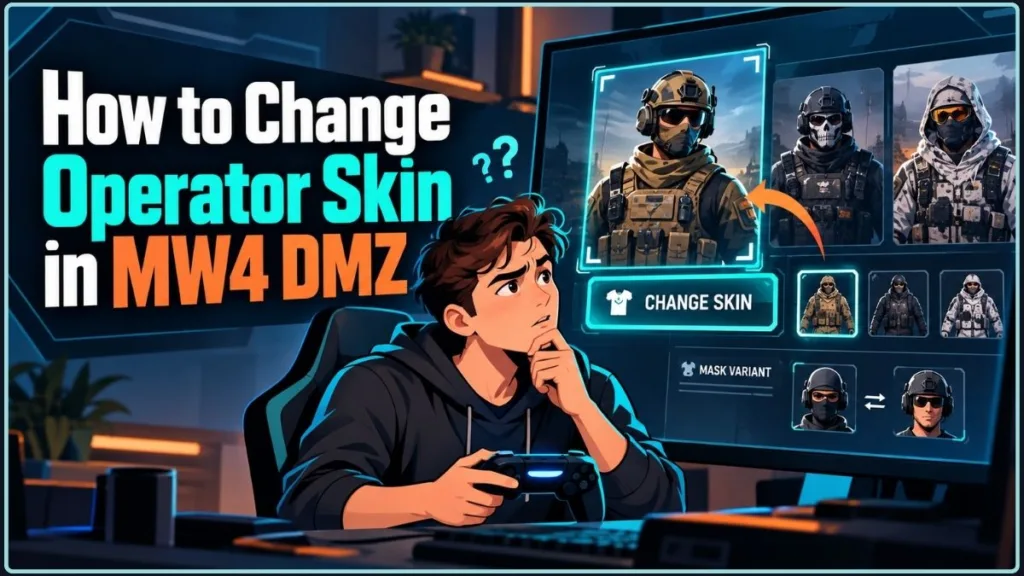How to Change Operator Skin in MW4 DMZ