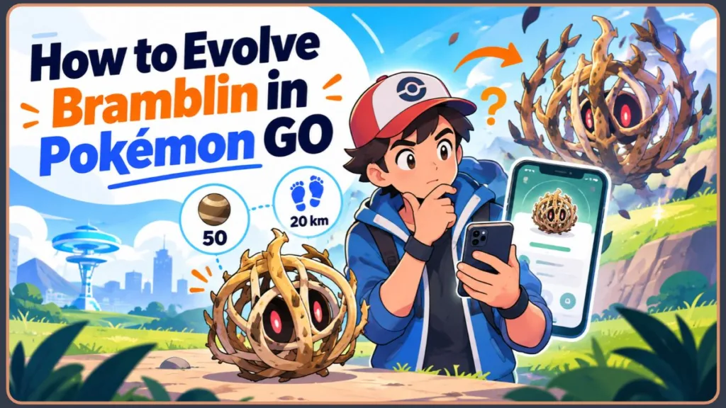 How to Evolve Bramblin in Pokémon GO