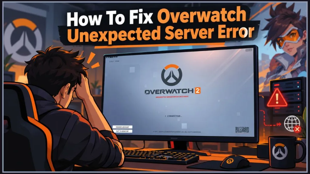 Overwatch Unexpected Server Error Solution