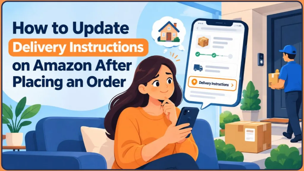 Update Amazon Delivery Instructions After Order