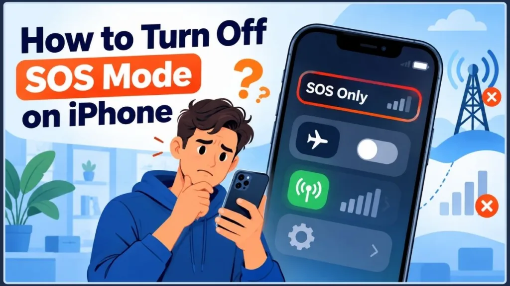 iPhone SOS Only Fix
